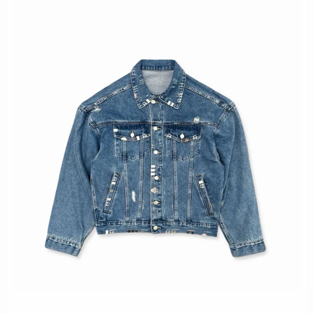 Ảnh 2 của Set jeans oversize nam