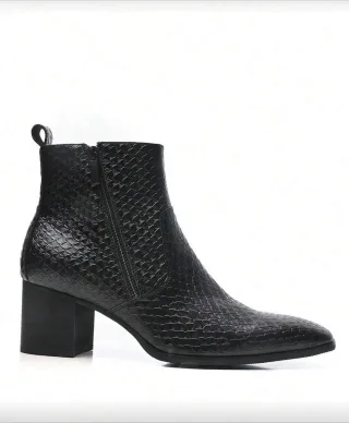 Ảnh 4 của Boots nam mũi nhọn đế cao