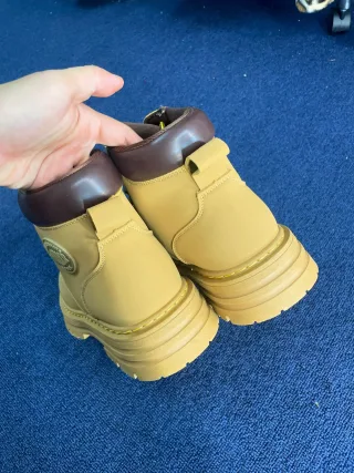 Ảnh 4 của Boots da nâu nam cao 5cm