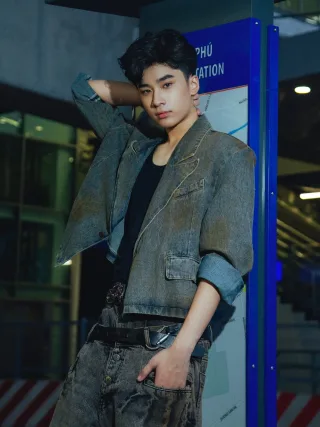 Ảnh 2 của Set đồ jeans wax cool ngầu nam