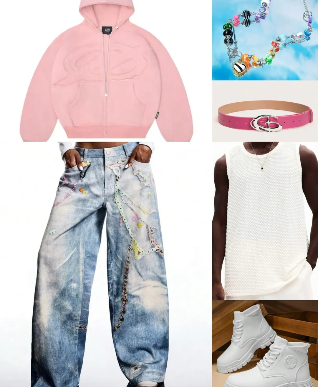 Photo 5 of Quần jeans in họa tiết 3D