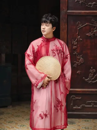 Photo 1 of Áo dài nam OAO ngũ thân