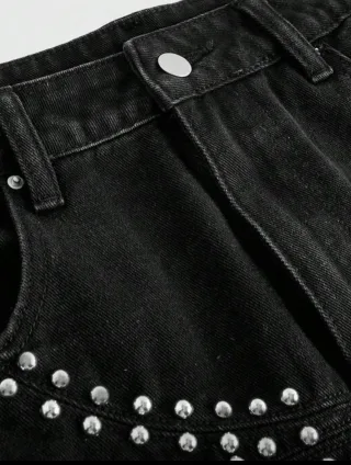 Photo 4 of Jeans nam đính kim loại cool ngầu