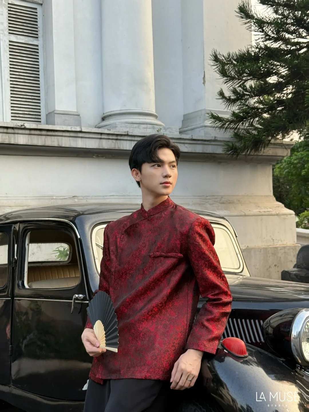 Ảnh 3 của Áo dài nam Hà Y dáng ngắn