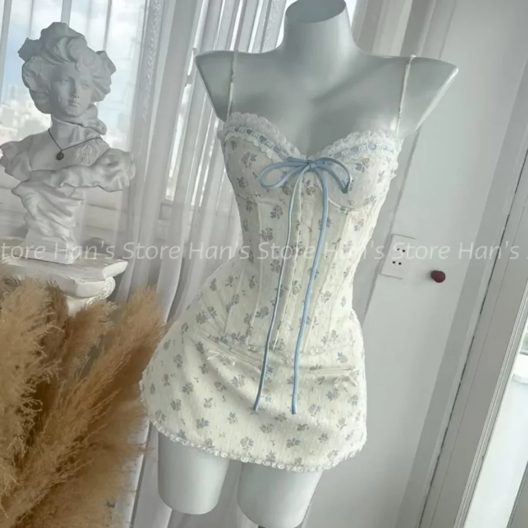 Ảnh 1 của Set corset buộc dây tôn dáng