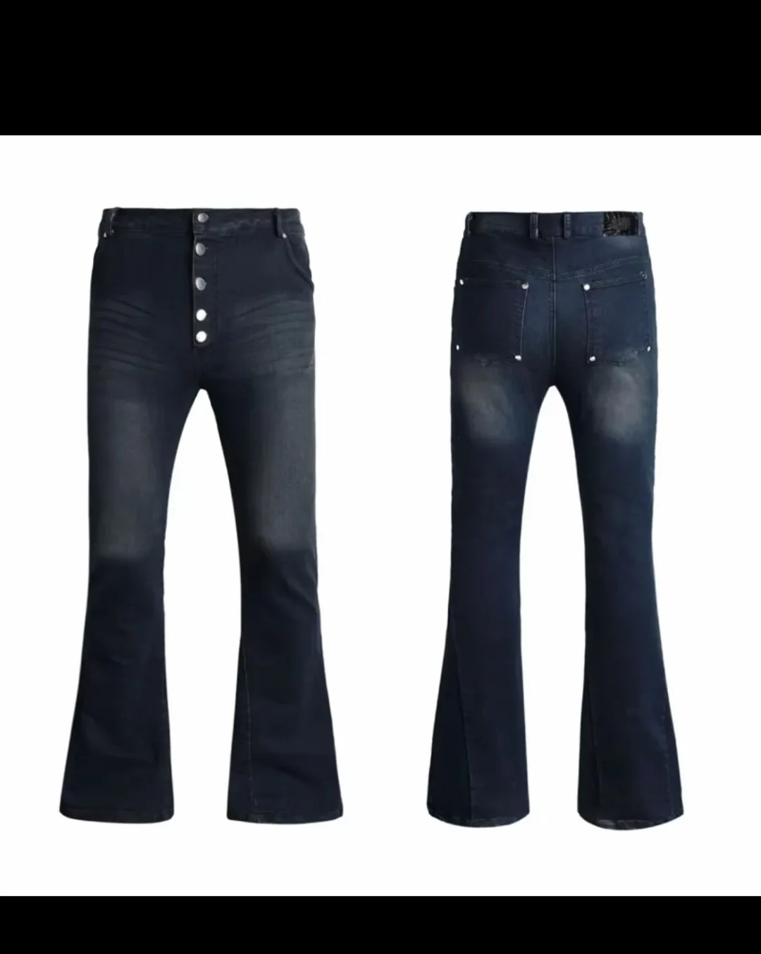Ảnh 4 của Set denim xanh wax nam