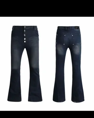 Ảnh 4 của Set denim xanh wax nam