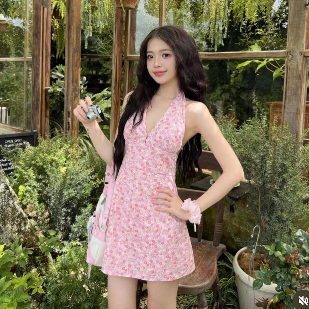 Ảnh 4 của Váy nữ ôm dáng lưng dây cột
