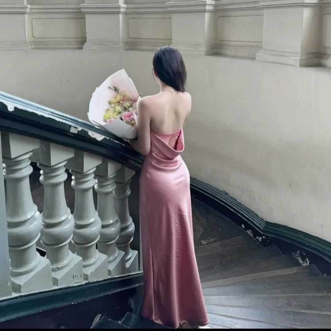 Ảnh 2 của Đầm lụa đi tiệc nữ