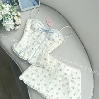 Ảnh 2 của Set corset buộc dây tôn dáng