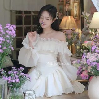 Photo 1 of Váy tiểu thư bồng xoè