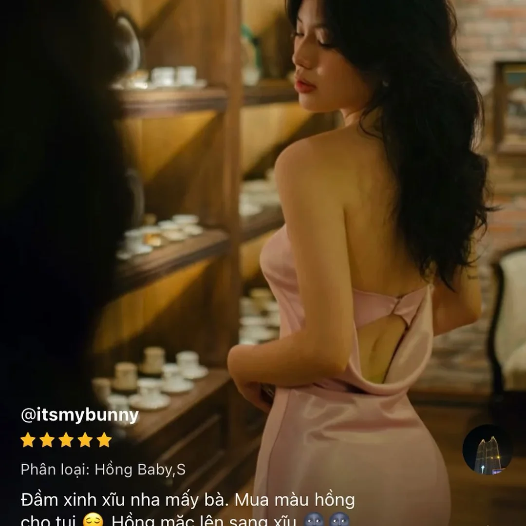 Ảnh 4 của Đầm lụa đi tiệc nữ
