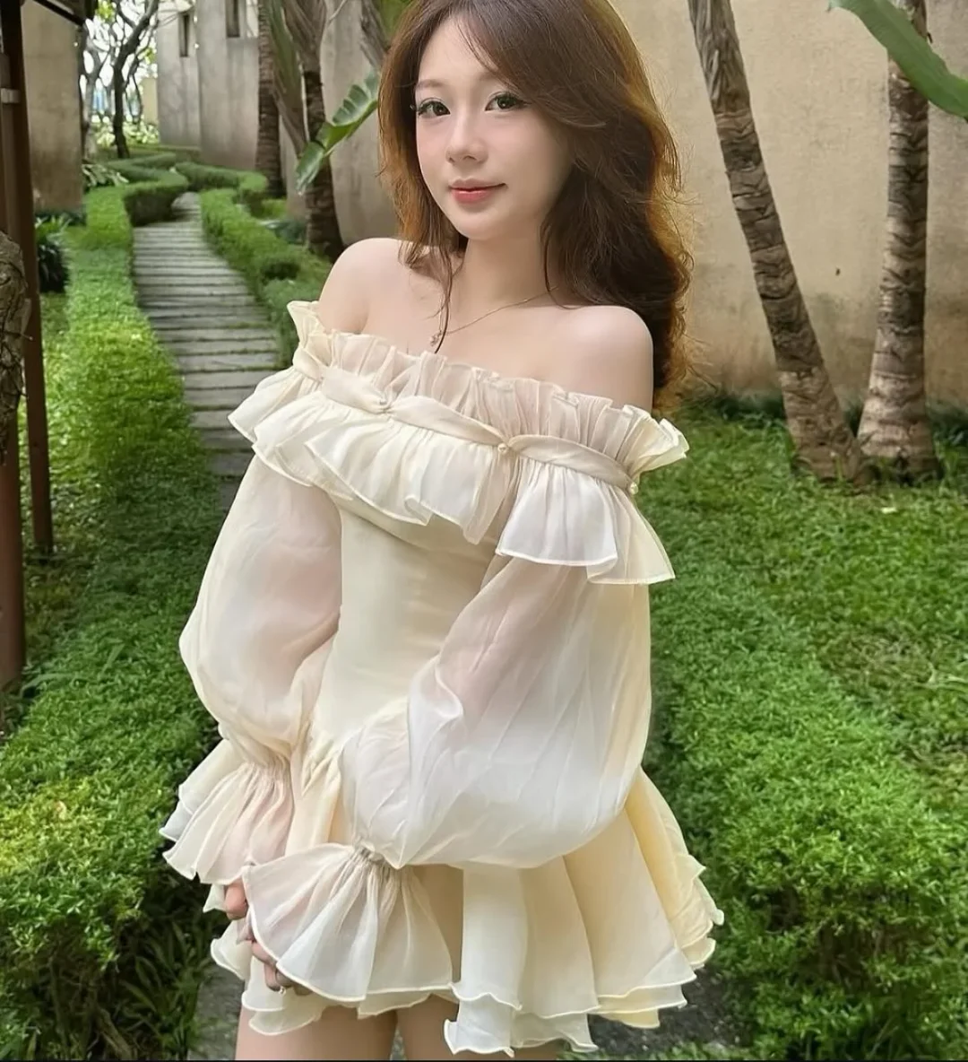 Ảnh 2 của Váy nữ tiểu thư bồng xoè