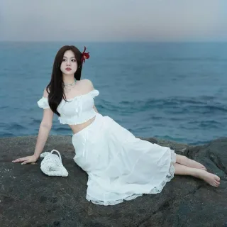 Photo 3 of Set đồ đi biển nữ