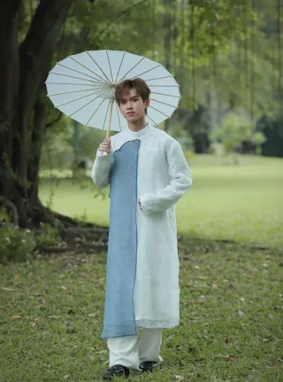 Ảnh 3 của Áo dài nam Magnus bay bổng
