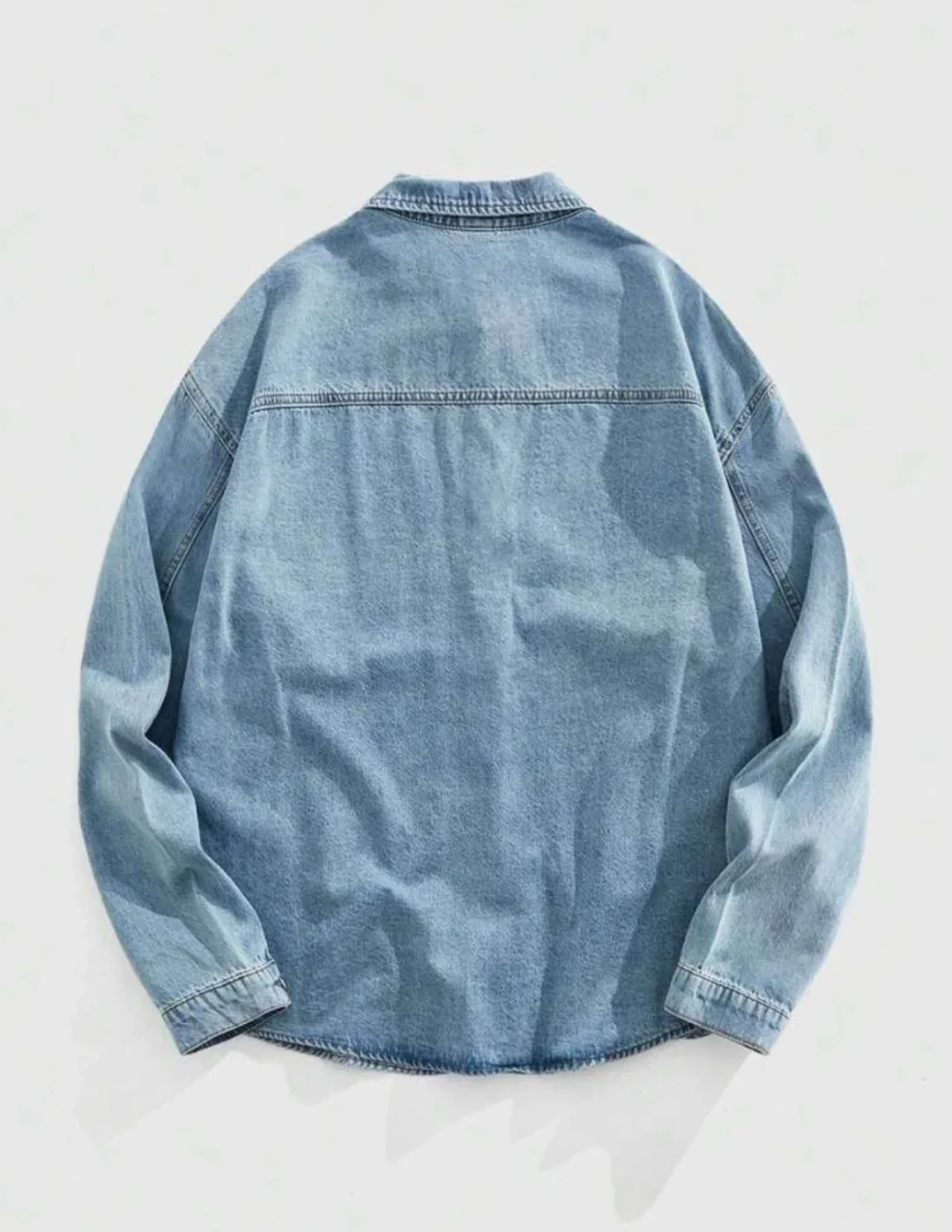 Ảnh 2 của Áo jeans đính đá nam