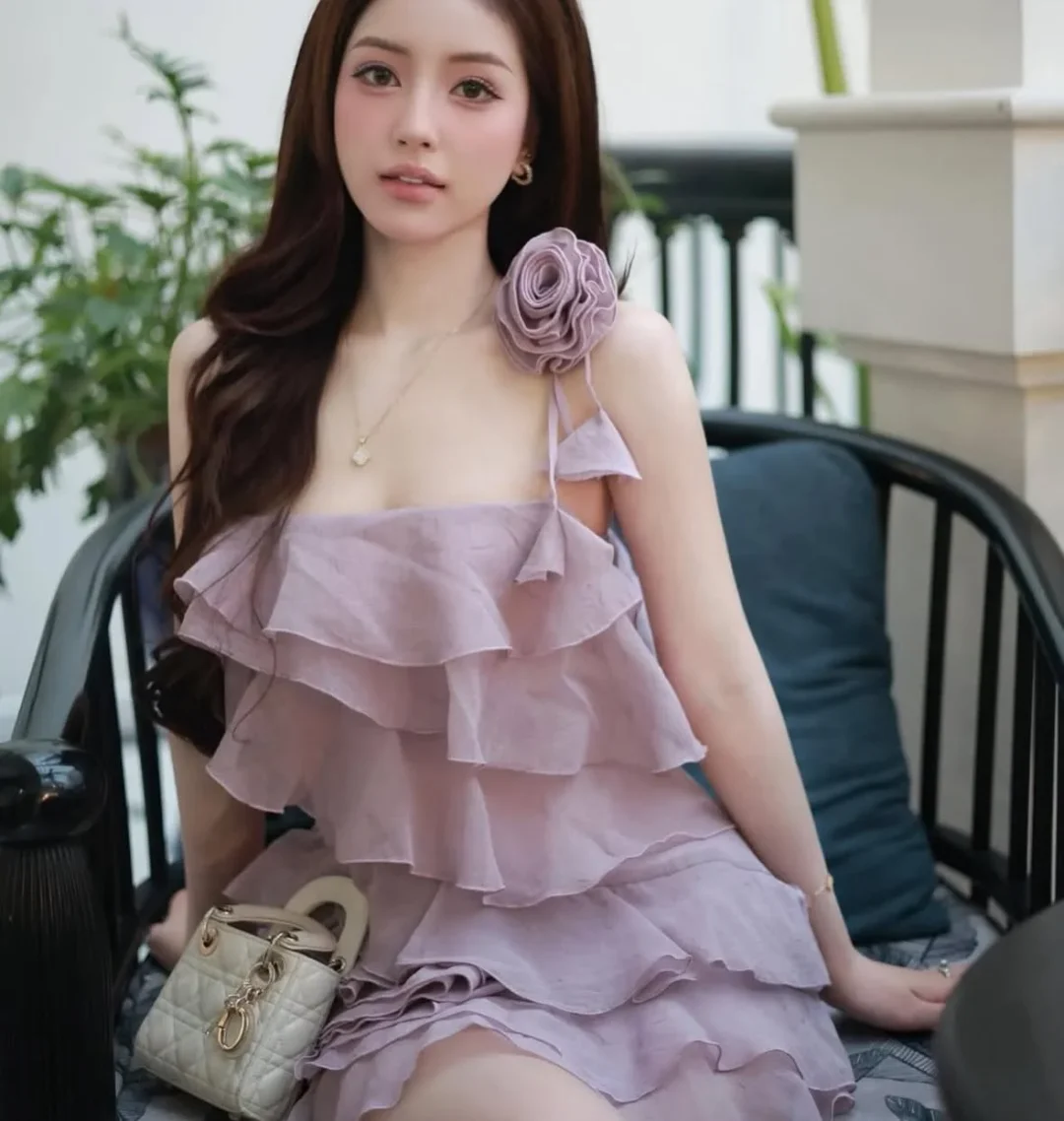 Ảnh 5 của Váy lụa nữ Tipblu