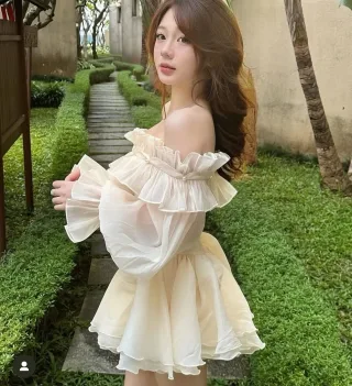 Ảnh 1 của Váy nữ tiểu thư bồng xoè