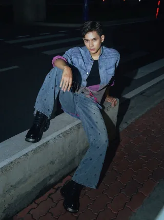 Photo 3 of Set đồ jeans nam cá tính