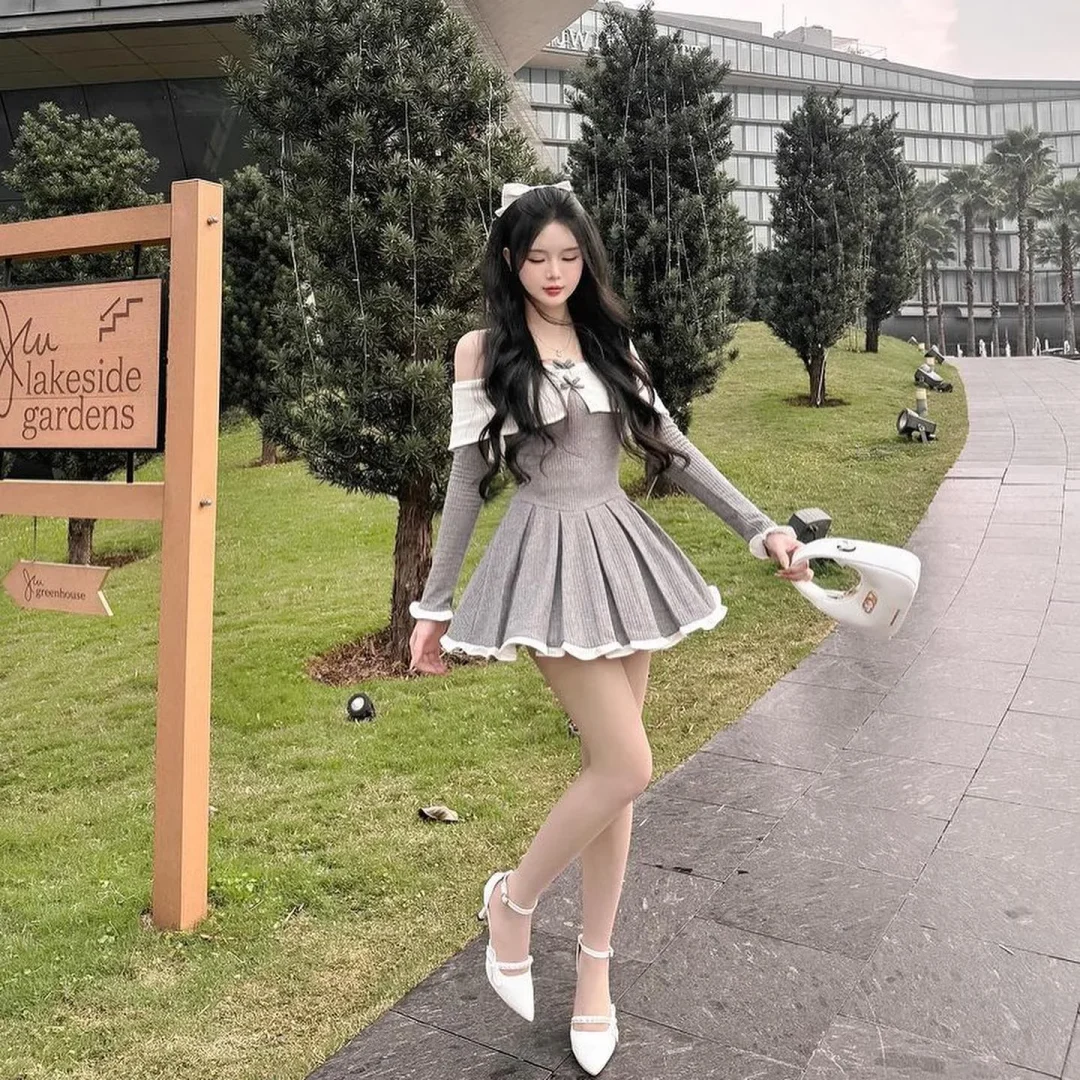 Photo 2 of Set đồ len tôn dáng