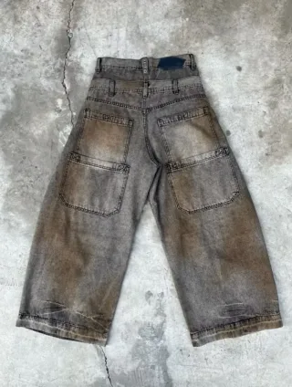 Ảnh 3 của Quần jeans rối wax nam