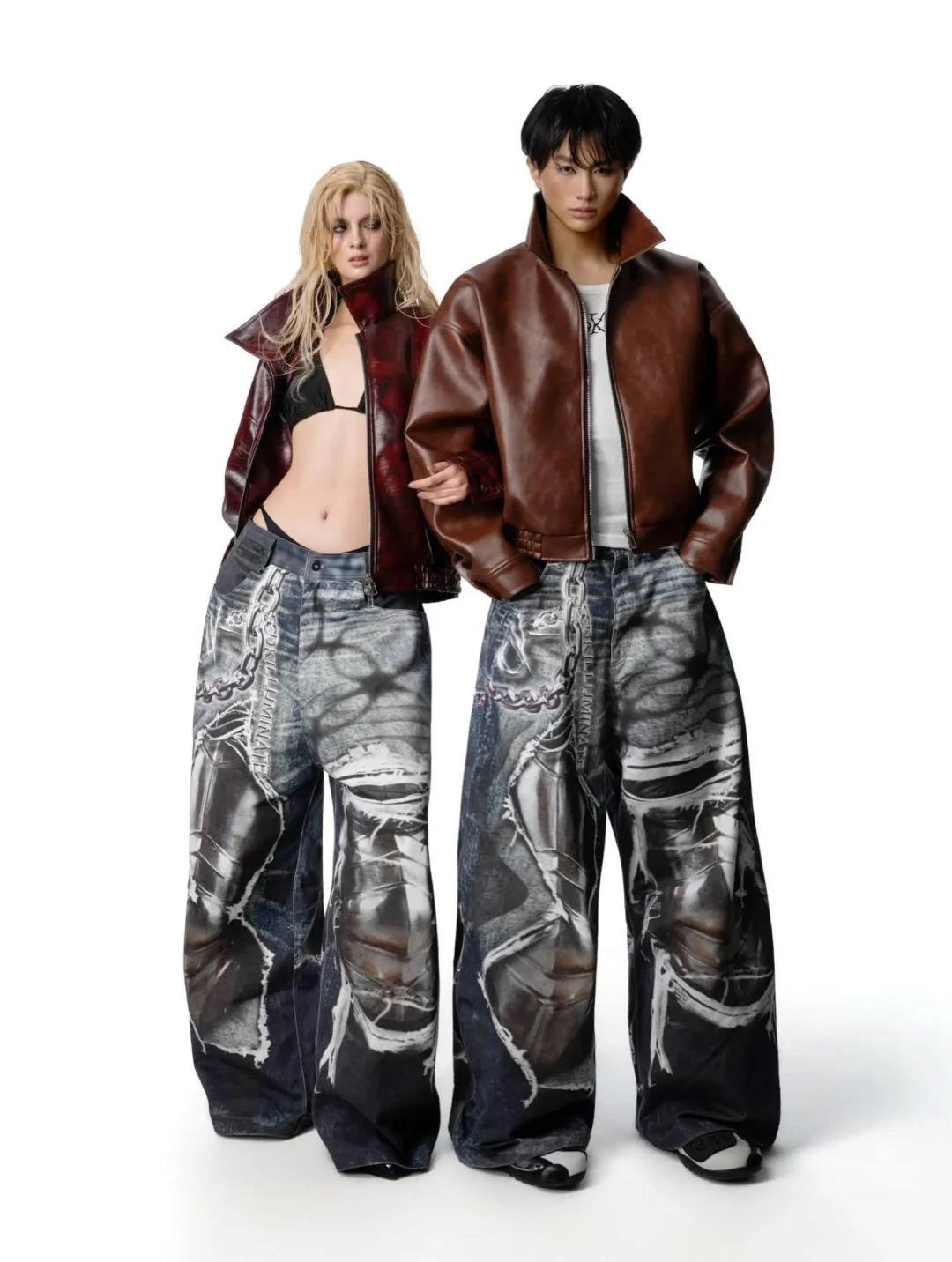 Ảnh 3 của Quần jeans wax in 3D