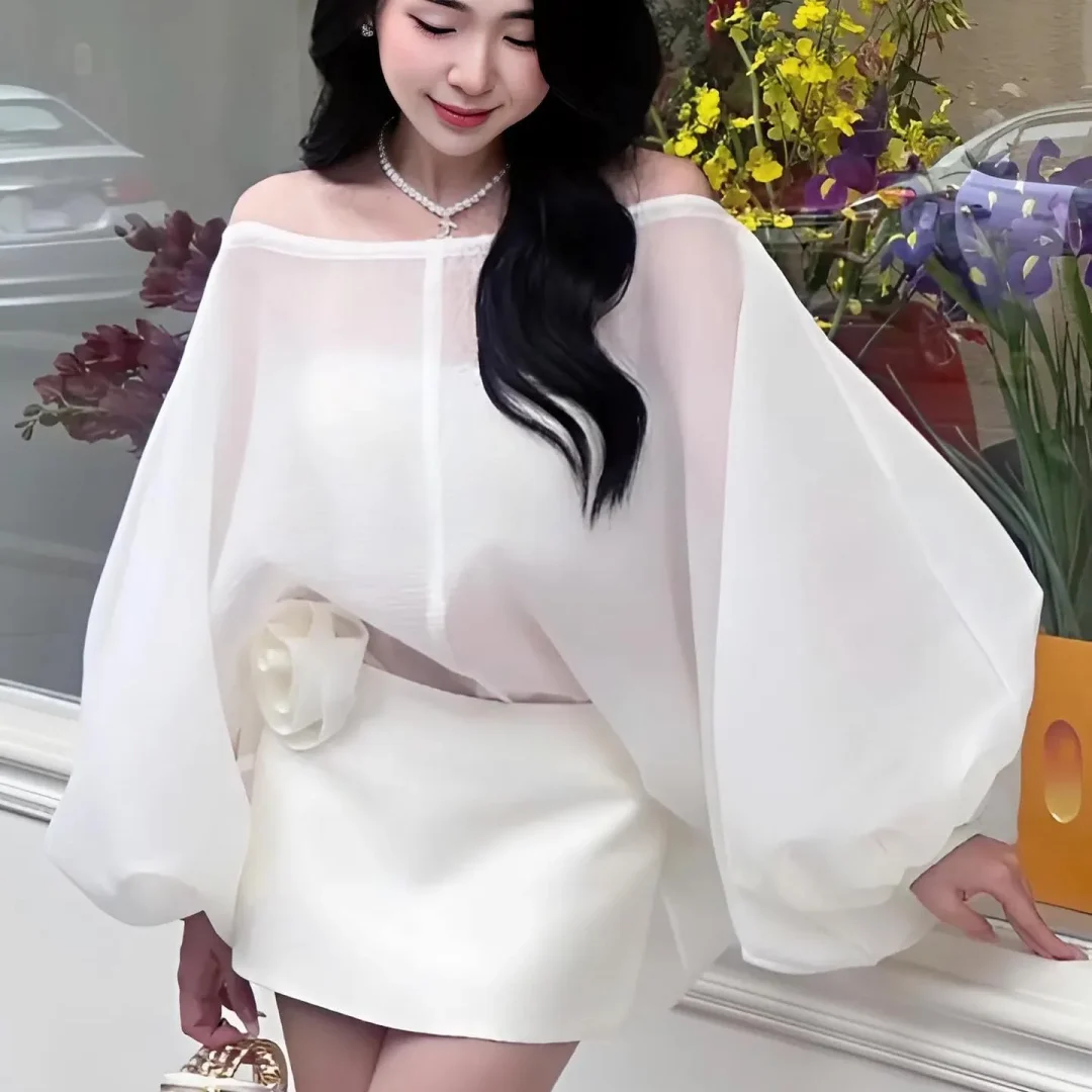 Photo 2 of Set đồ đi tiệc hở vai nữ