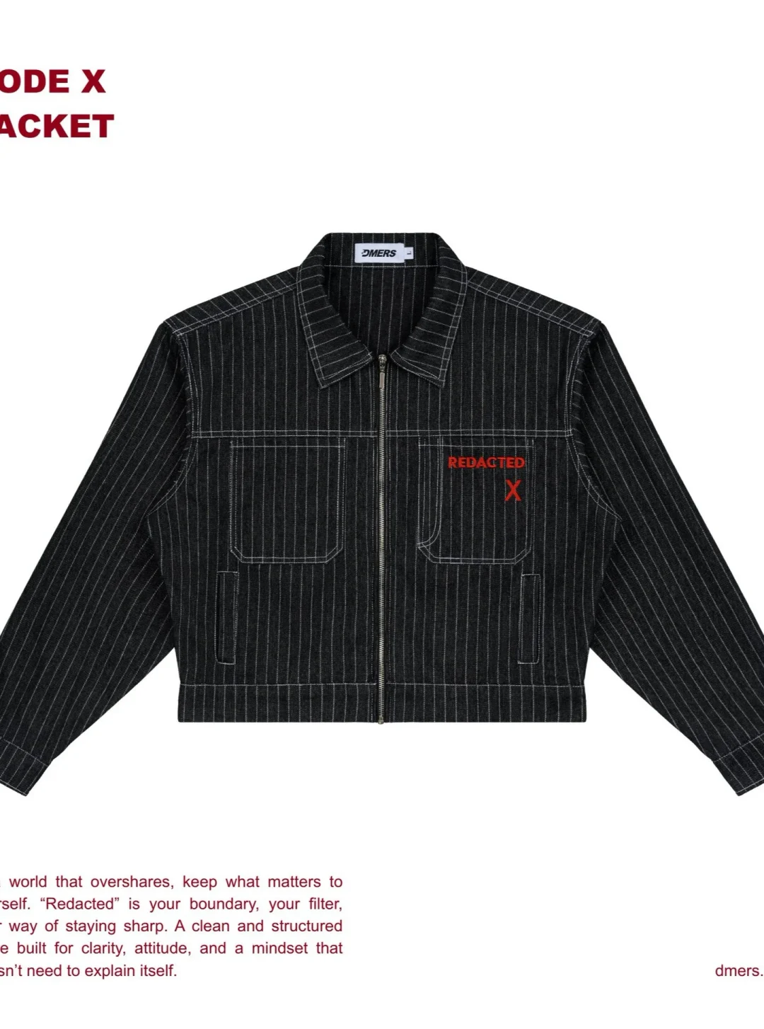 Ảnh 5 của Set jeans kẻ sọc nam