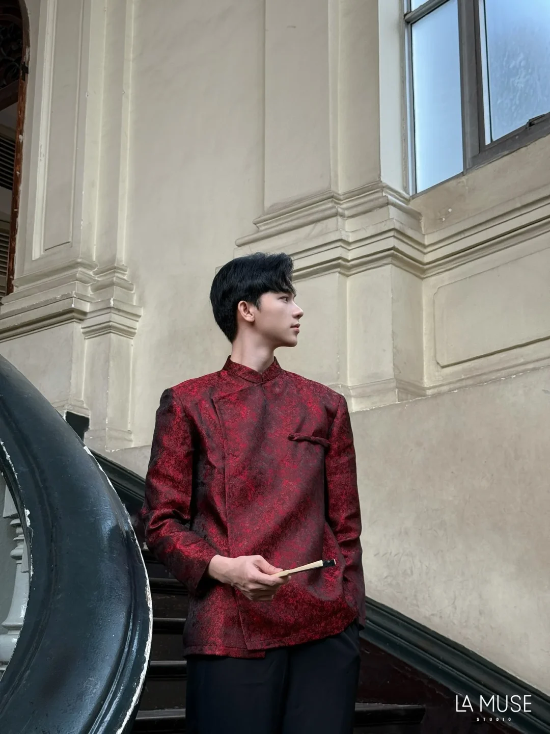 Ảnh 4 của Áo dài nam Hà Y dáng ngắn