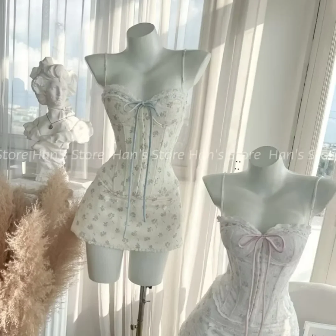 Ảnh 5 của Set corset buộc dây tôn dáng