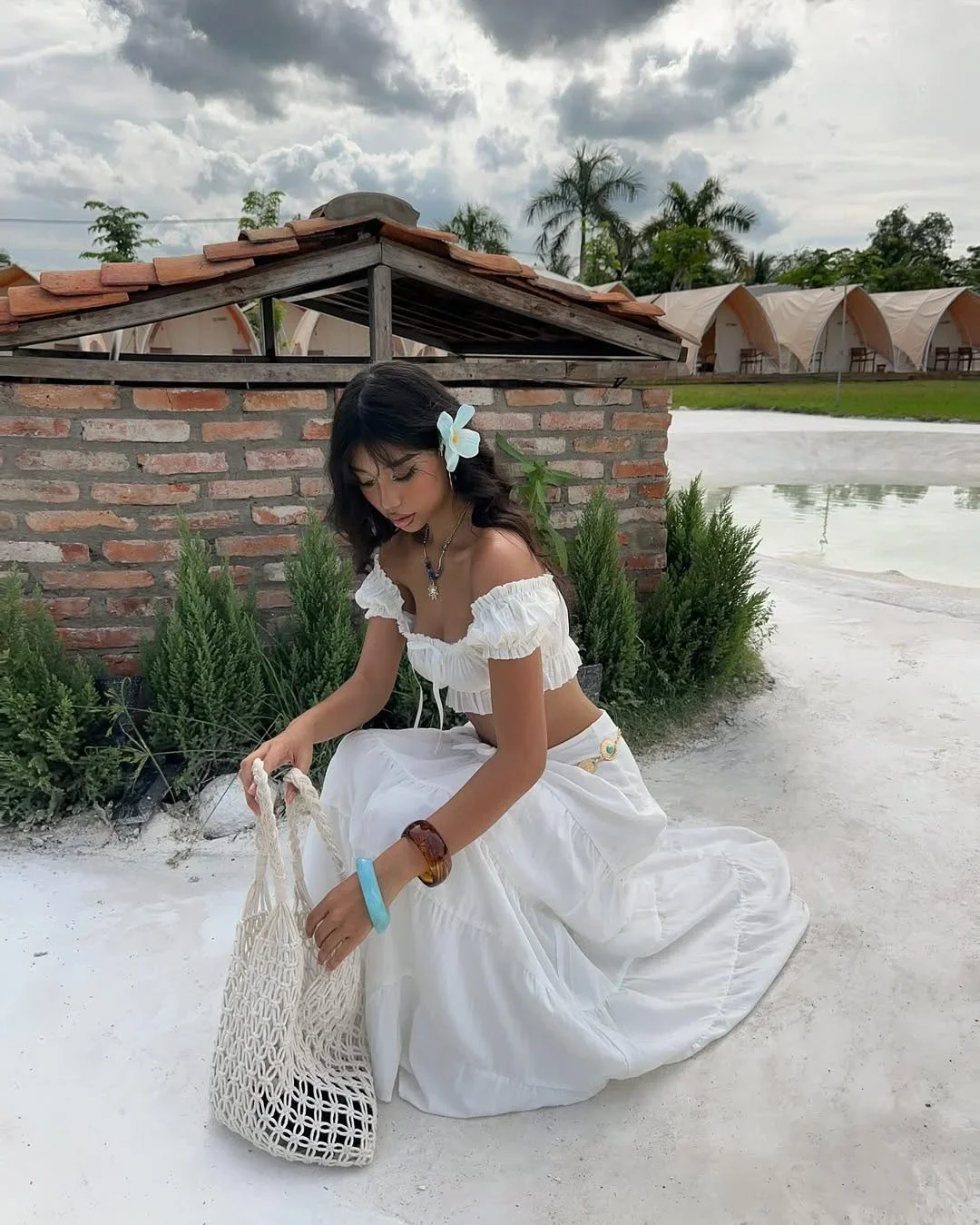 Ảnh 1 của Set áo và chân váy Doris Fiona