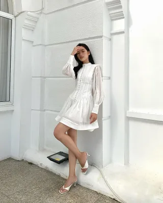 Ảnh 2 của Váy Orchi soft dress