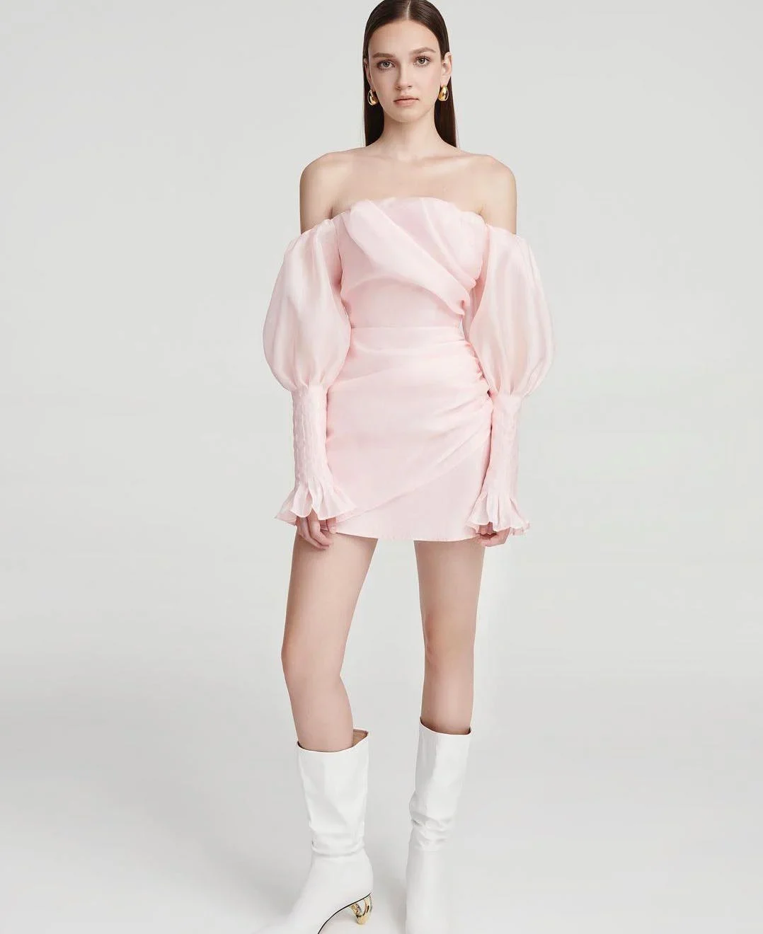 Ảnh 2 của Đầm Bali off shoulder mini