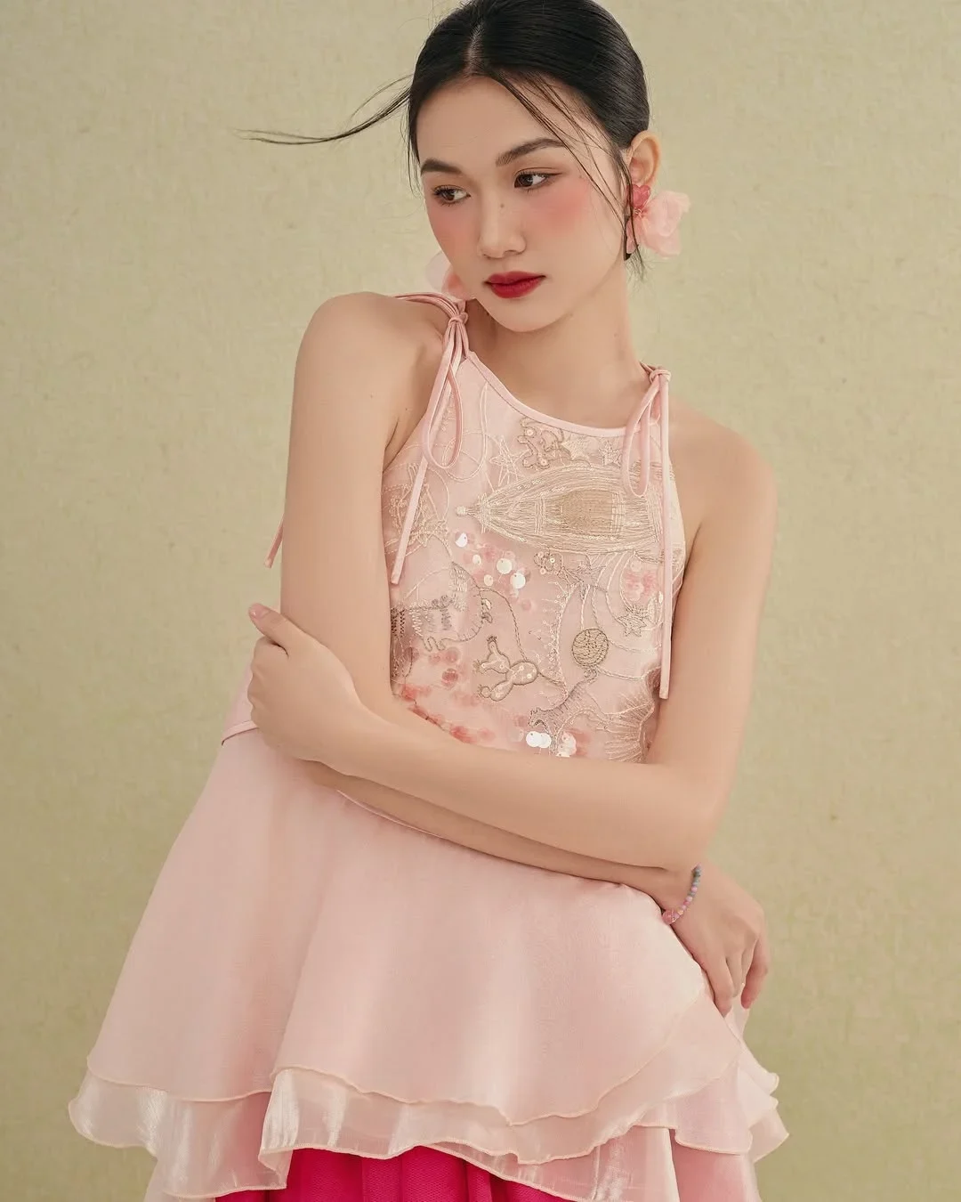 Ảnh 2 của Set yếm Nguyệt Cát