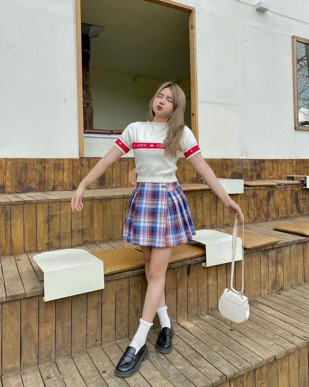 Ảnh 6 của Áo knit top nữ
