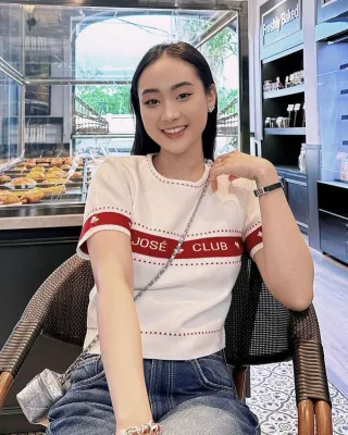 Ảnh 4 của Áo knit top nữ