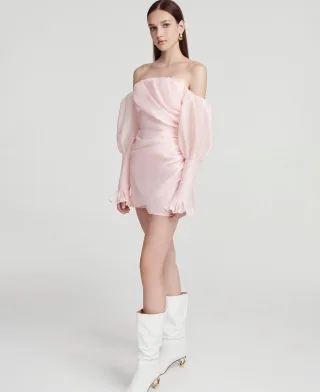 Ảnh 3 của Đầm Bali off shoulder mini