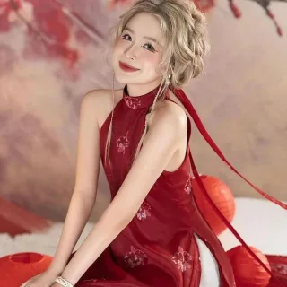 Ảnh 2 của Set yếm đỏ