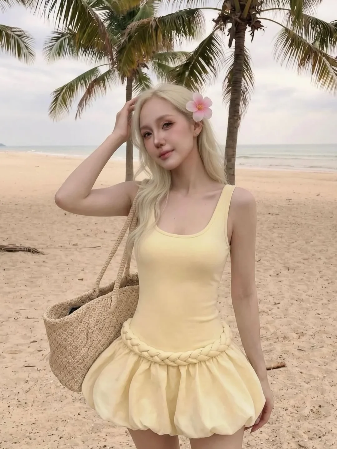 Photo 6 of Váy nữ OCEAN SUMMER vàng