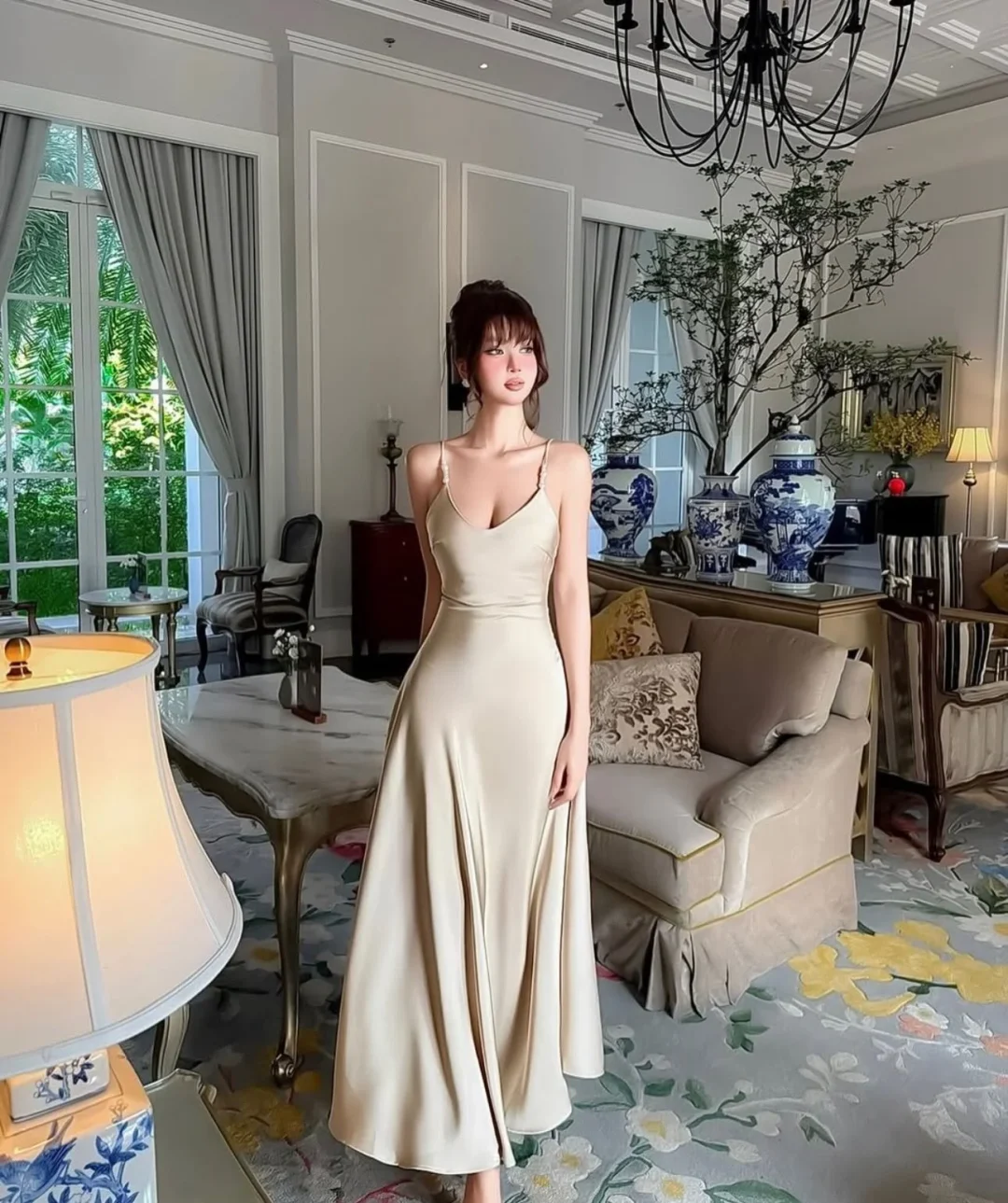 Photo 1 of Váy nữ OCEAN SUMMER vàng