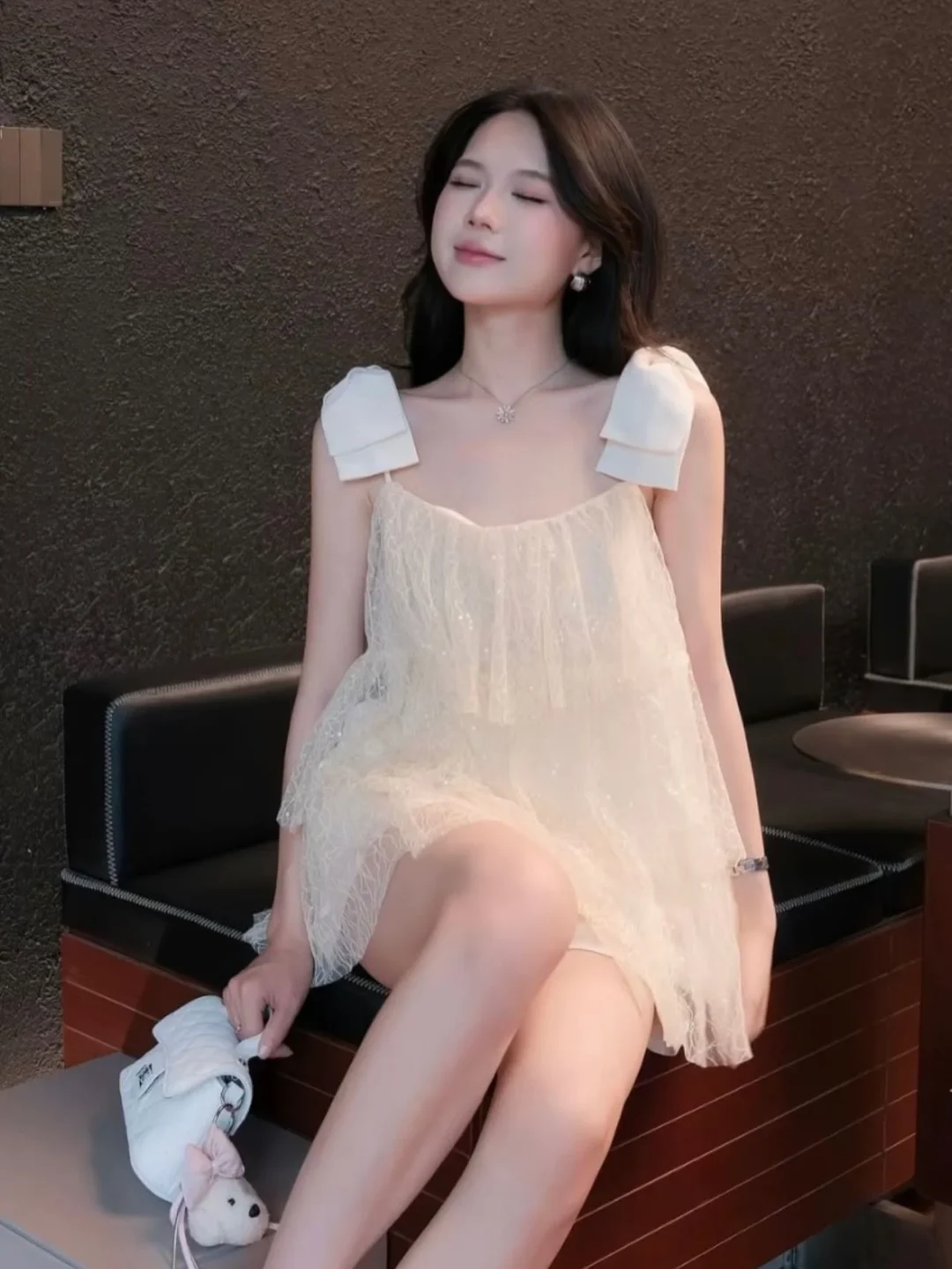 Ảnh 5 của Váy nữ OCEAN SUMMER màu trắng