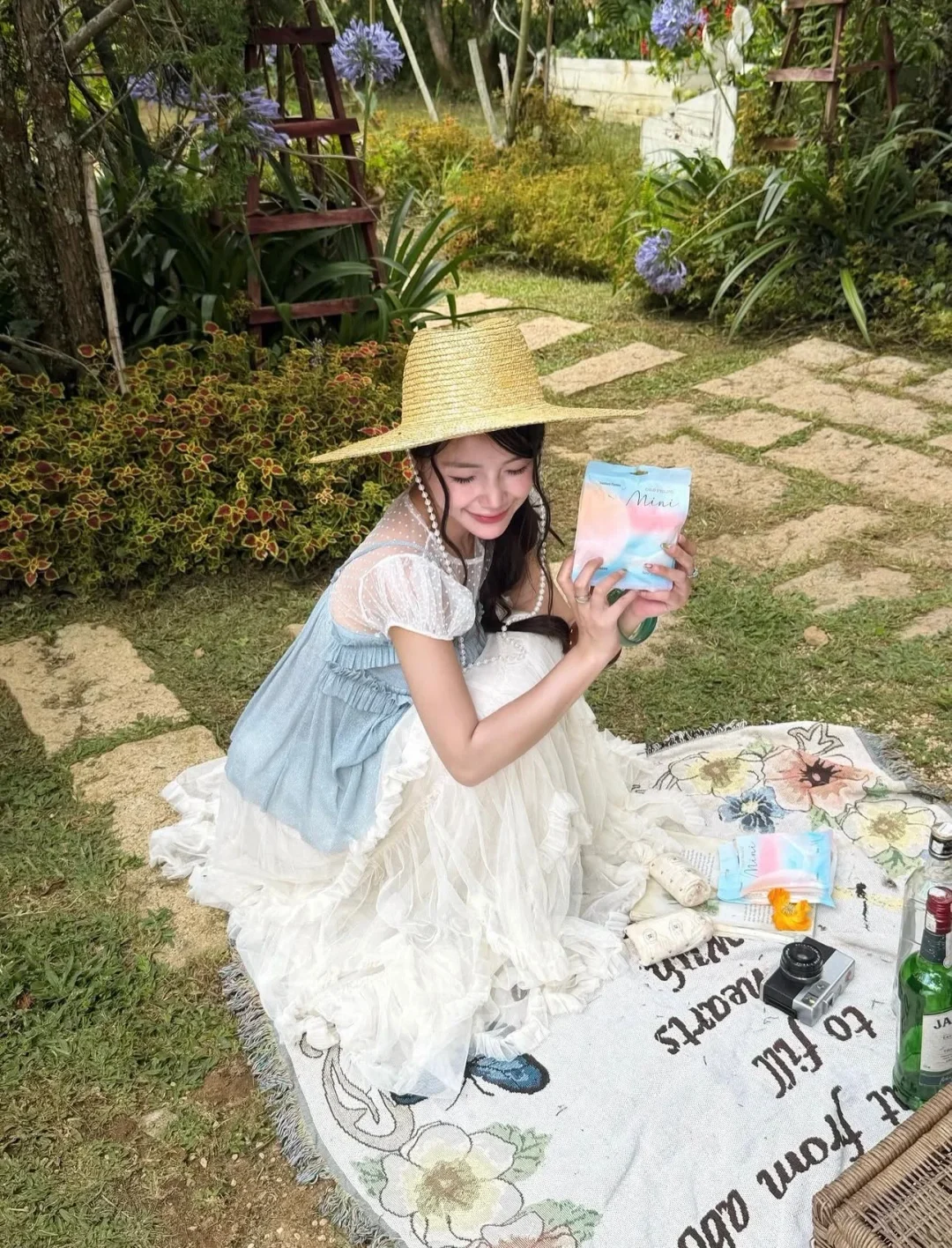 Ảnh 5 của Full set váy trắng freesize