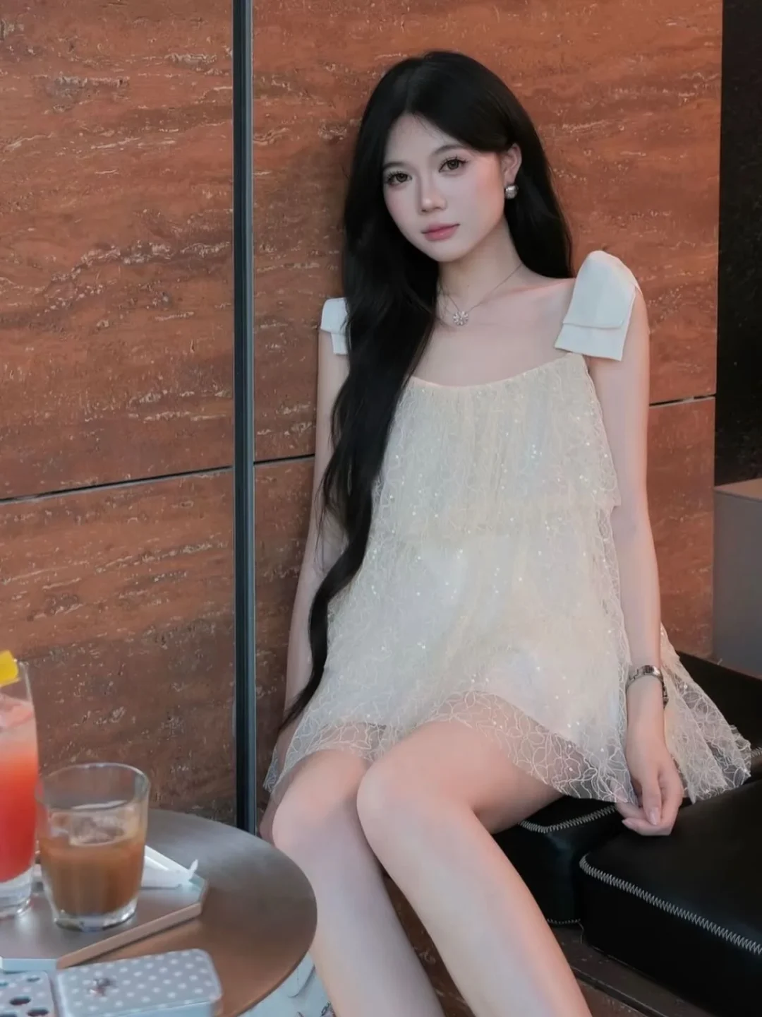 Ảnh 8 của Váy nữ OCEAN SUMMER màu trắng