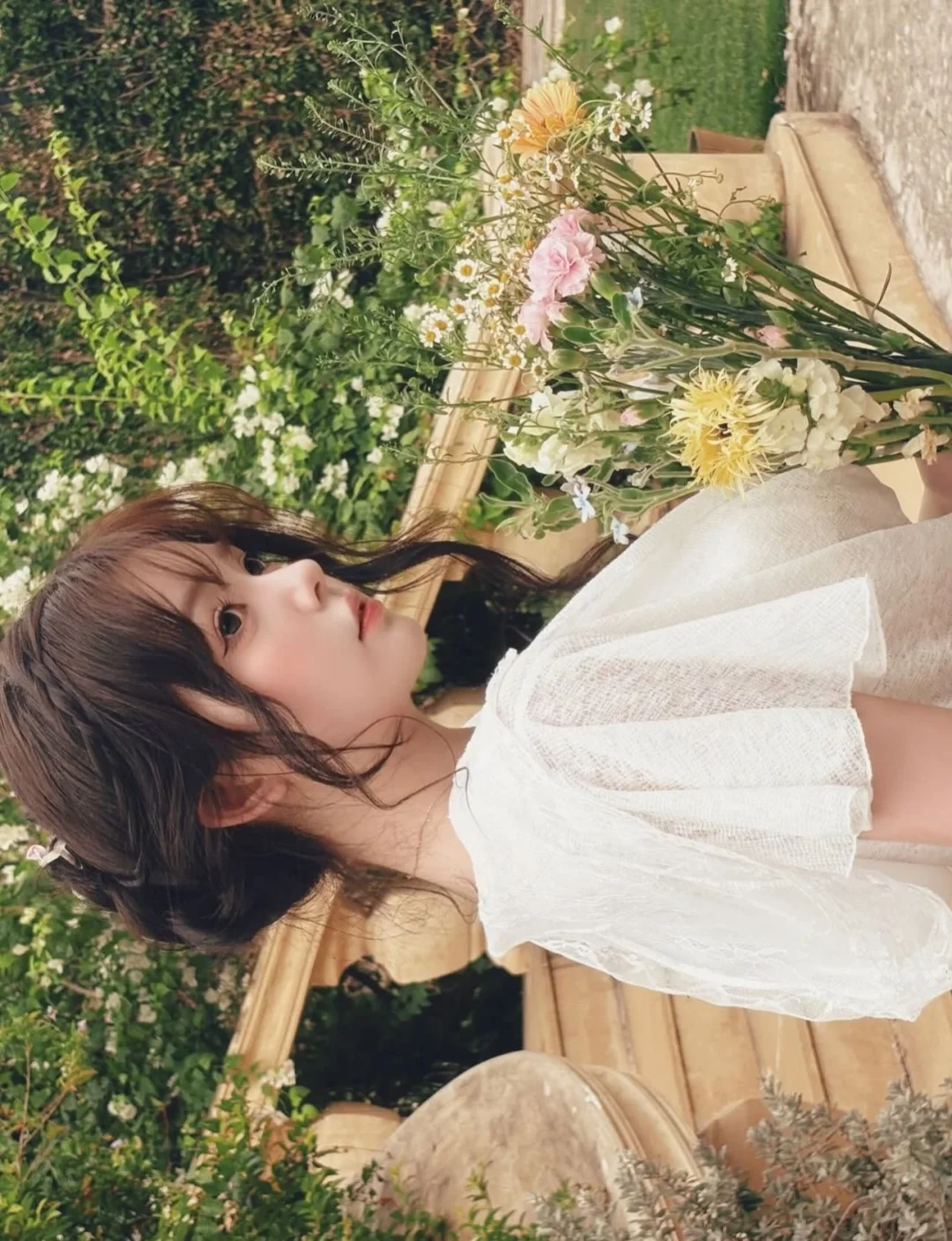 Ảnh 5 của Full set váy trắng freesize