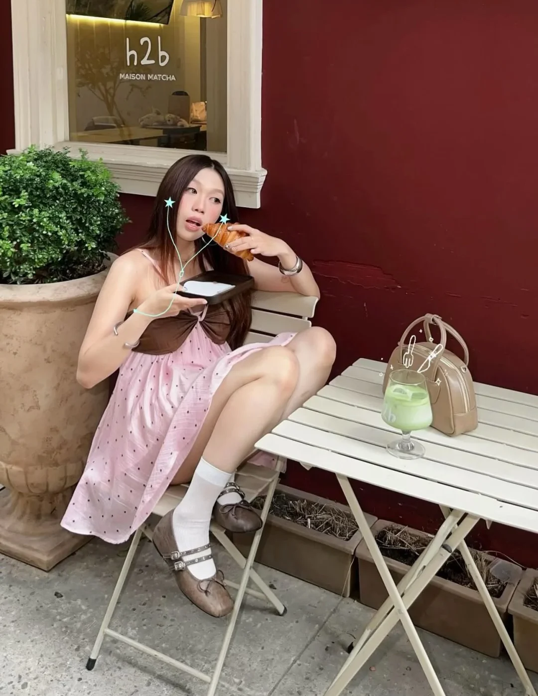 Photo 1 of Full set váy hồng freesize