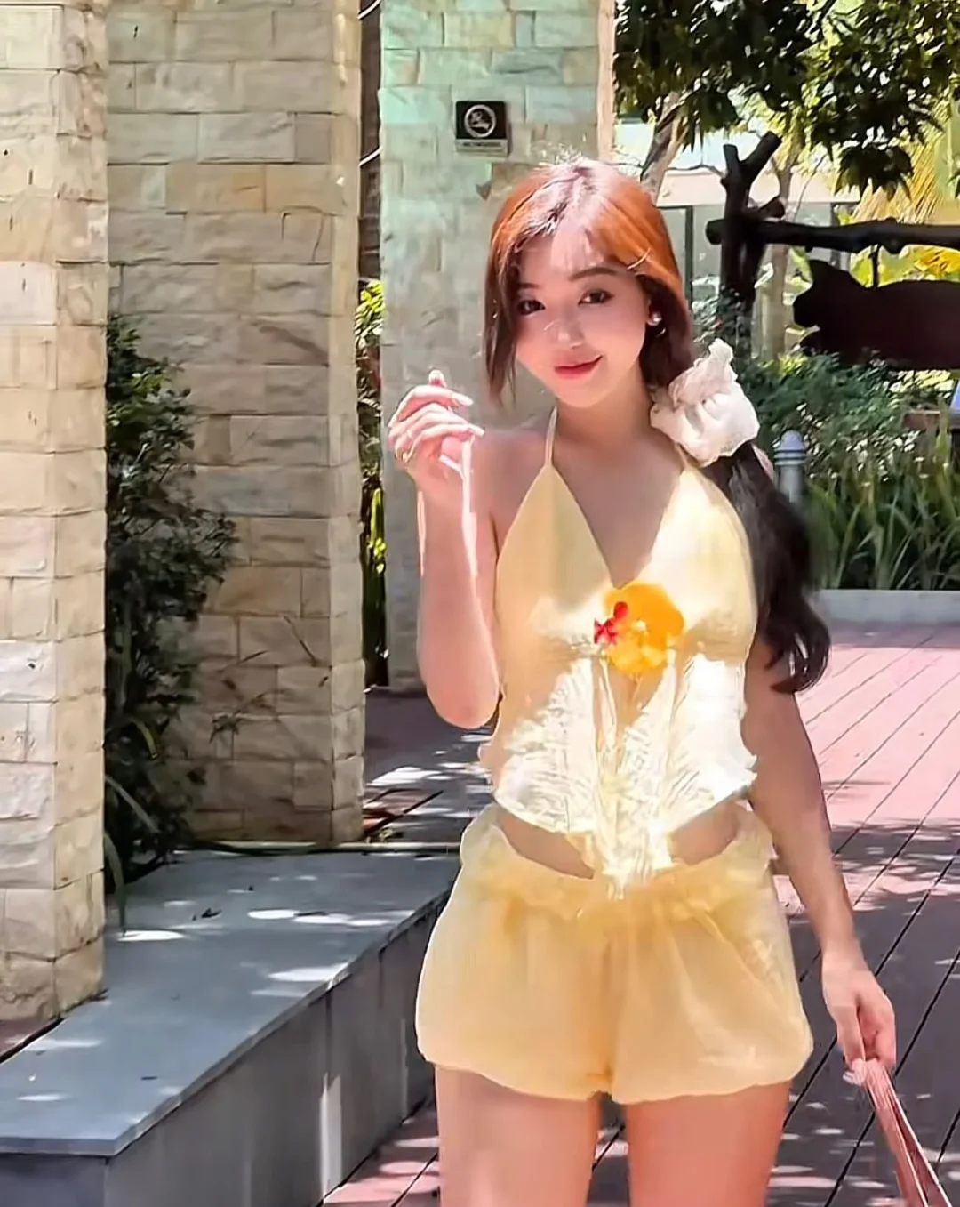 Photo 6 of Váy nữ OCEAN SUMMER vàng
