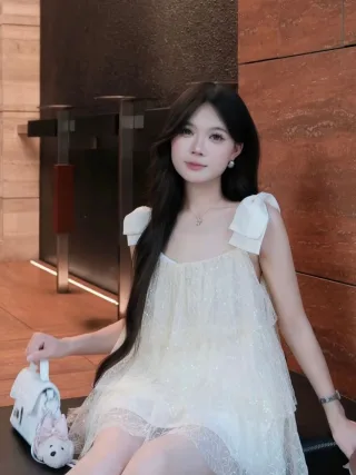 Ảnh 3 của Váy nữ OCEAN SUMMER màu trắng