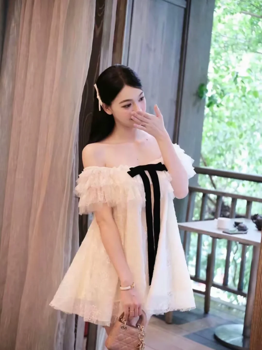 Ảnh 3 của Váy nữ OCEAN SUMMER trắng