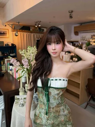 Photo 3 of Váy nữ OCEAN SUMMER xanh