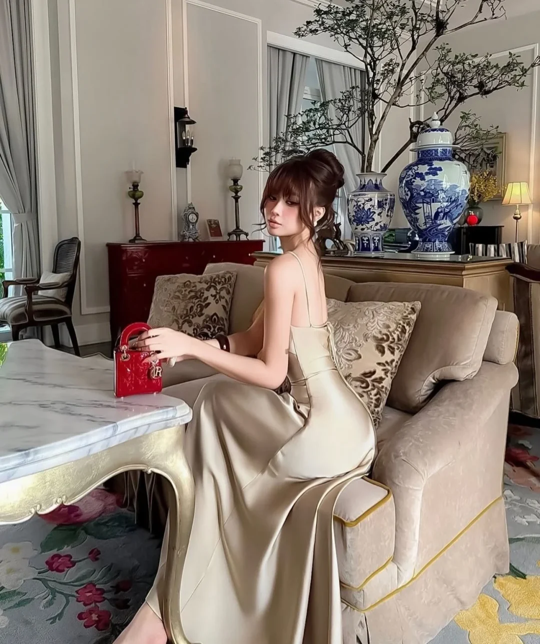 Photo 2 of Váy nữ OCEAN SUMMER vàng